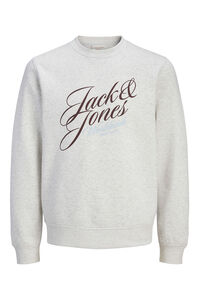 Jack & Jones Sweatshirt mit Rundhalsausschnitt und Logo