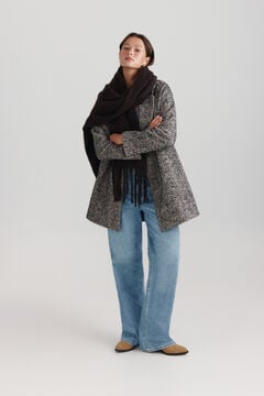 Springfield Soft touch button coat