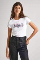 Springfield T-shirt manga curta Korina branco