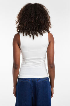 Topshop Top cuello redondo