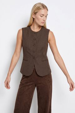 Tiffosi Faux suede gilet