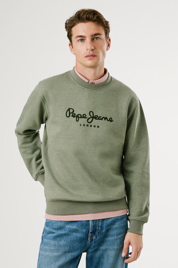 Pepe Jeans Sudadera Cuello Redondo Con Logo estampado