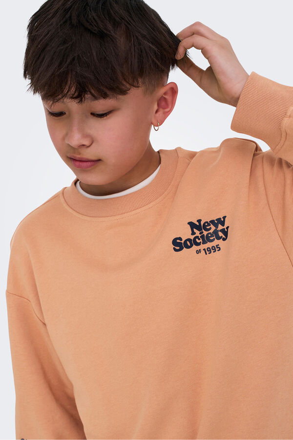 Only & Sons Junior Sudadera ni&ntilde;o tostado