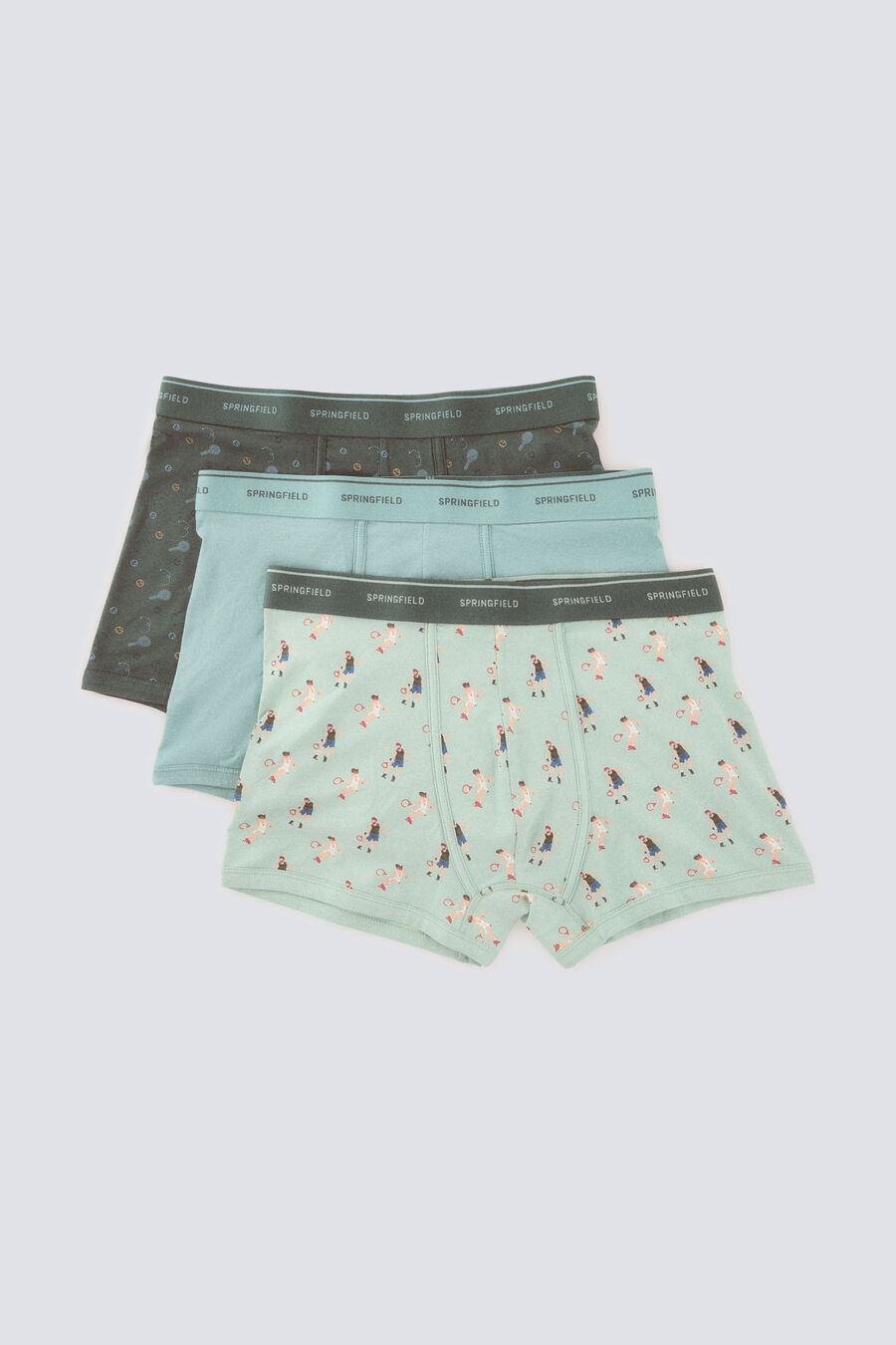 Pack 3 boxers tenis