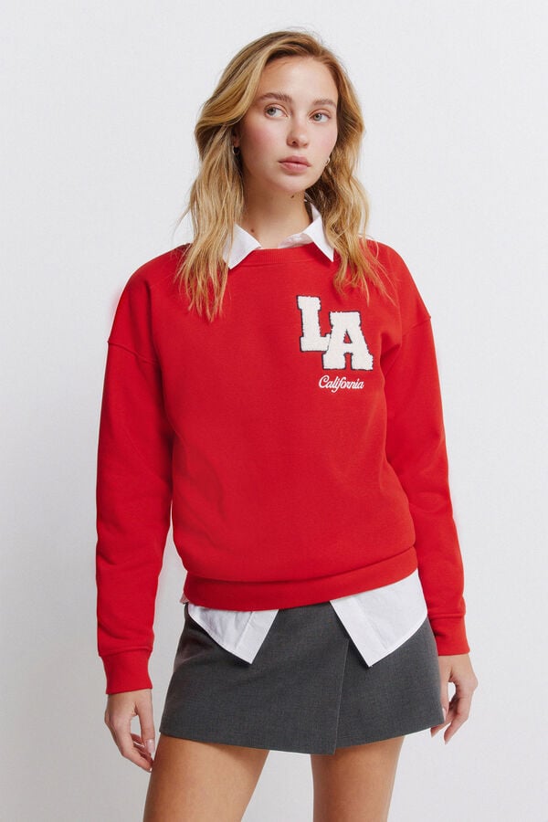 Springfield Red sweatshirt L.A red