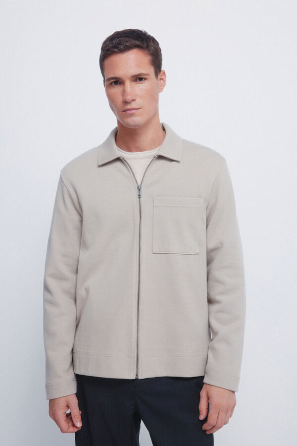 Springfield En maille en veste nude