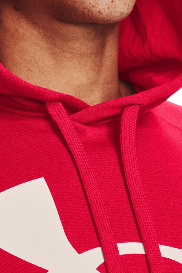 Springfield Sweatshirt com capuz Rival logo estampado  vermelho real