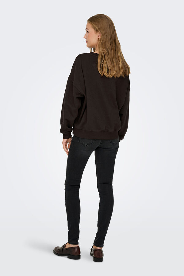JDY Round neck sweatshirt nude