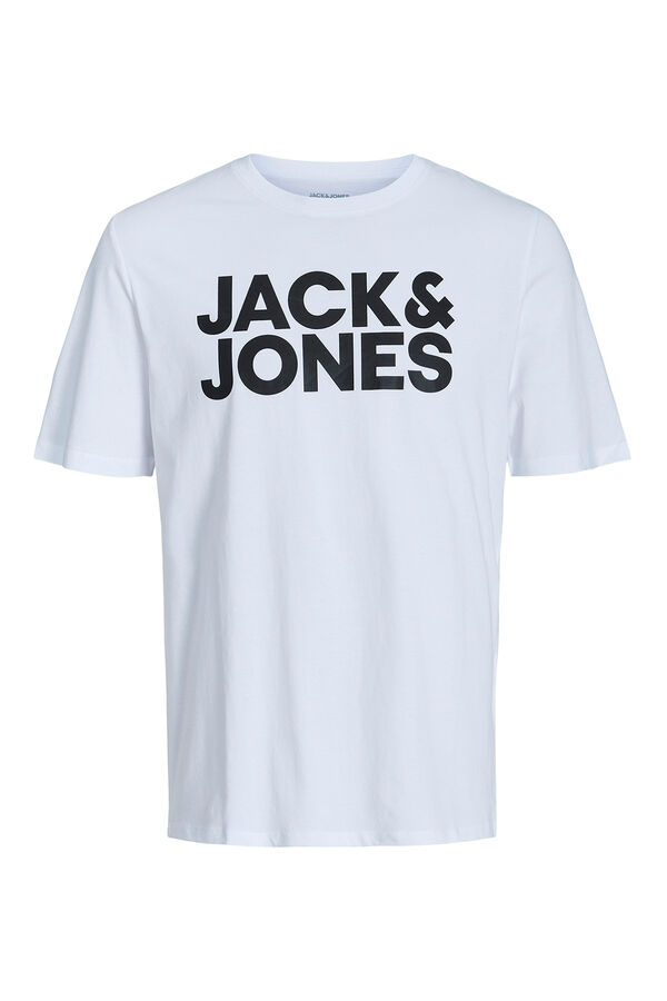 Jack & Jones T-shirt regular fit branco