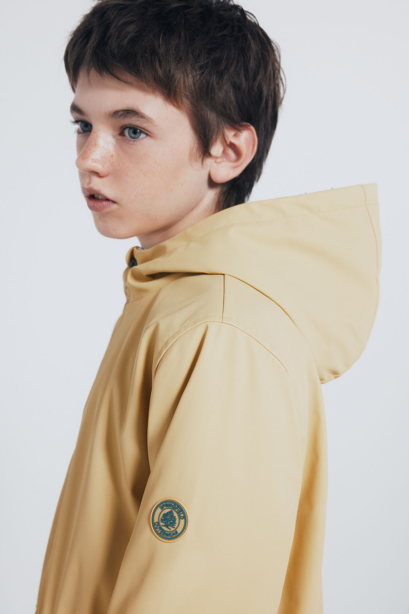 Springfield Kids pastel yellow parka for children