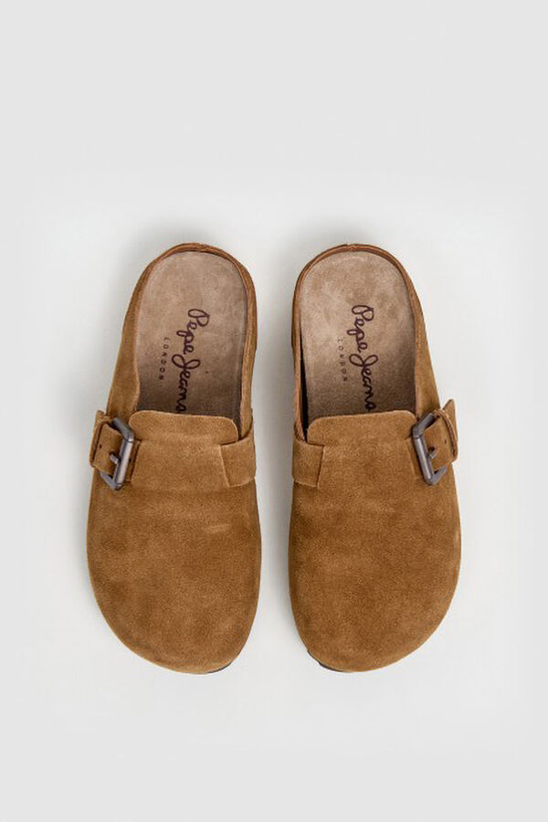 Pepe Jeans Zueco Corby Clog marr&oacute;n