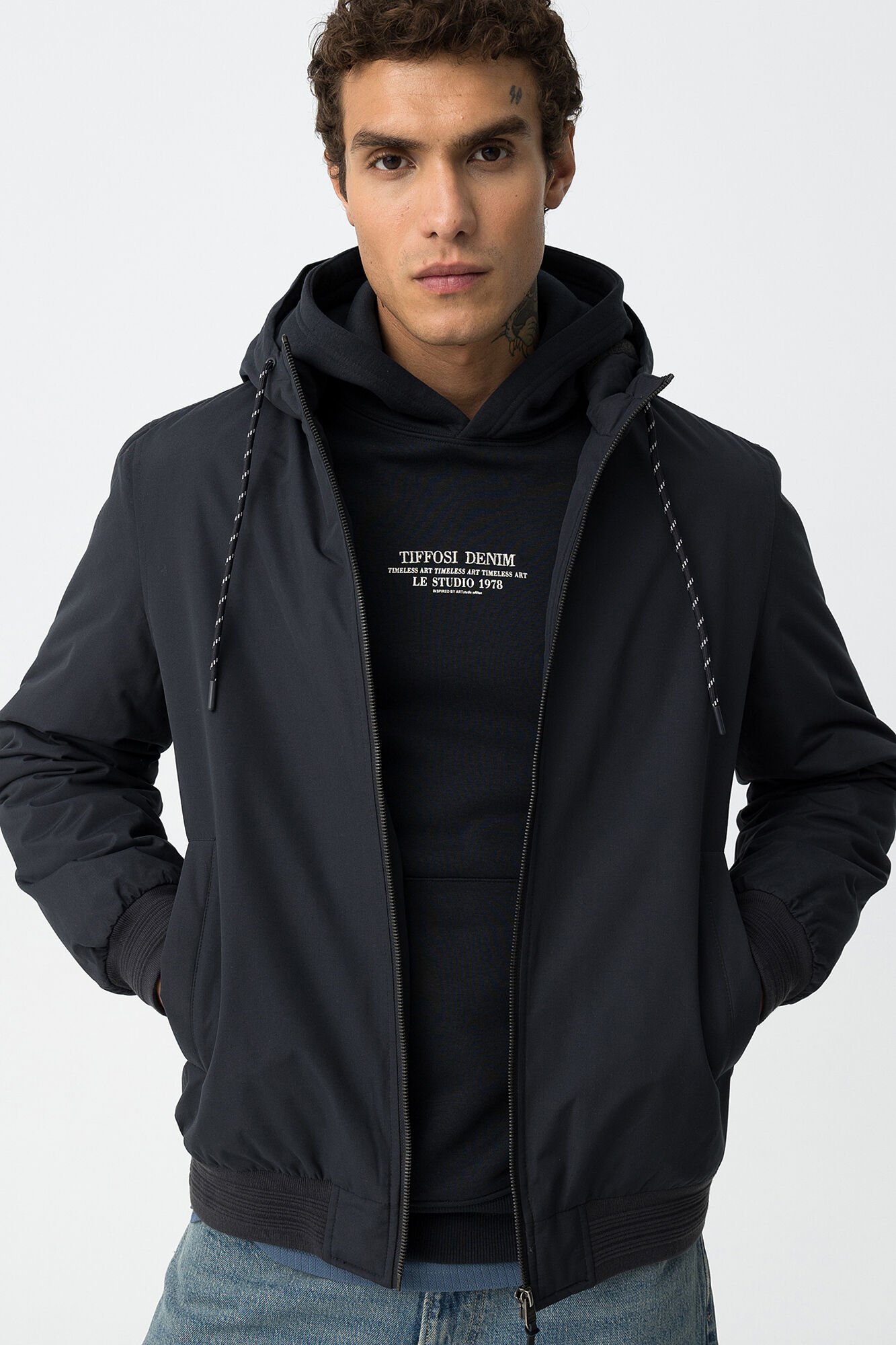 Tiffosi Sobretudo acolchoado resistente &agrave; &aacute;gua