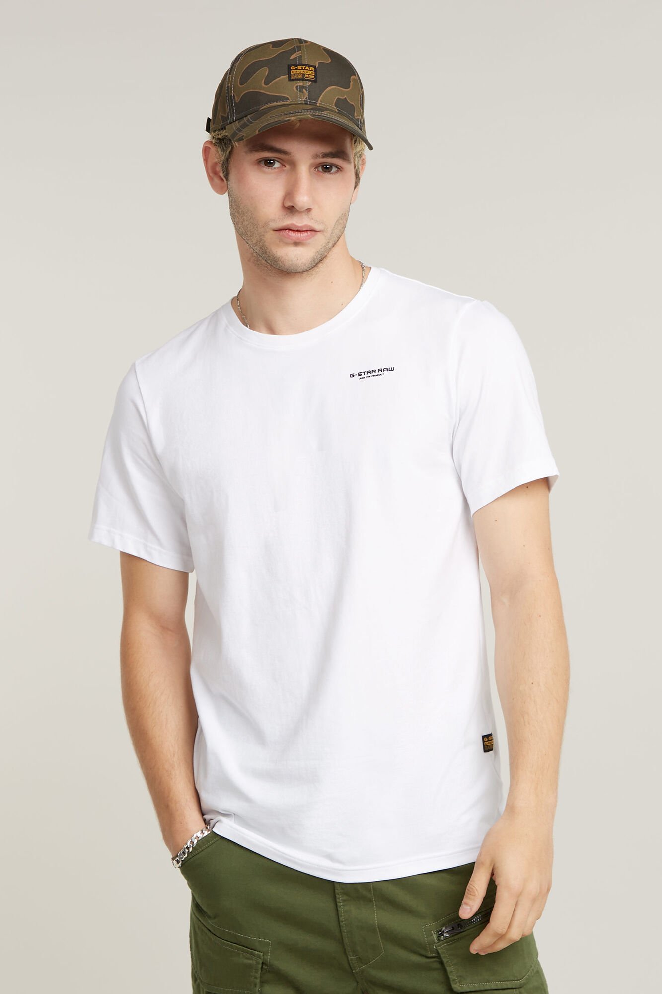 G-STAR T-shirt de algod&atilde;o org&acirc;nico 