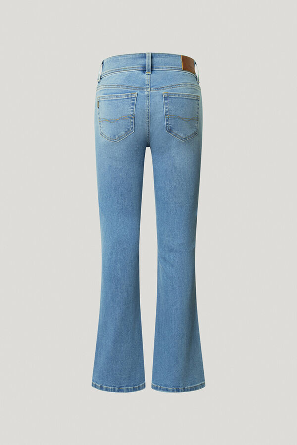 Pepe Jeans Pantal&oacute;n denim flare tiro bajo Pimlico azul