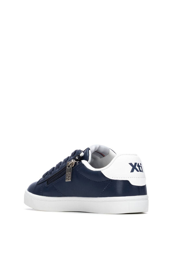 XTI Kids Lace-up and zip trainers blue
