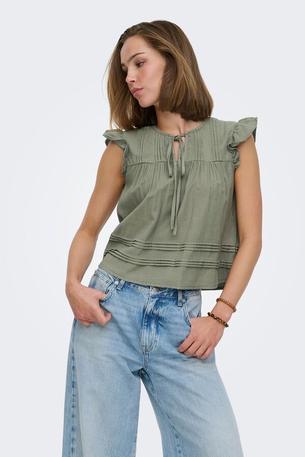 Only Sleeveless blouse printed