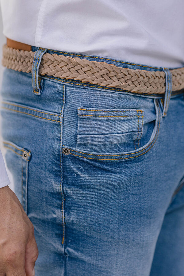 Celopman Skinny Denim Pants blue