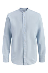 Jack & Jones Linen long sleeve shirt blue