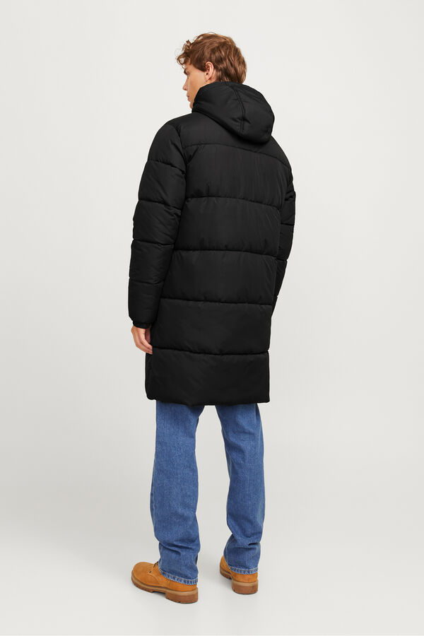 JJ REBEL Chaqueta puffer logo negro