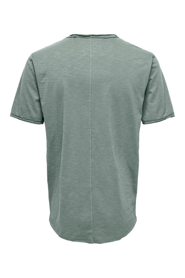 Springfield Kurzarm-Shirt grün