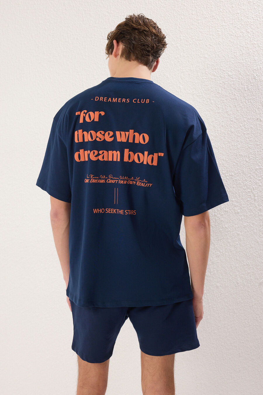 Chándal ancho oversize de algodón