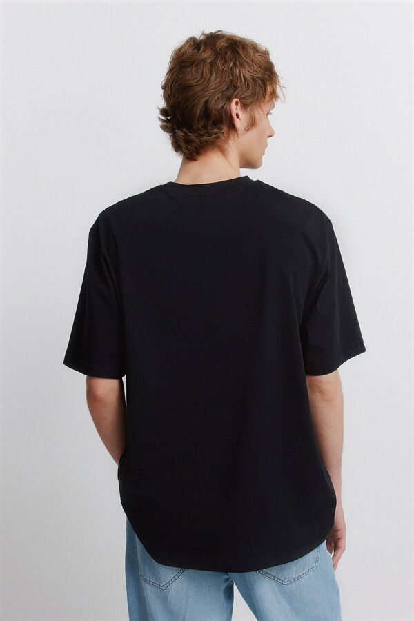 Springfield T-shirt b&aacute;sica preto