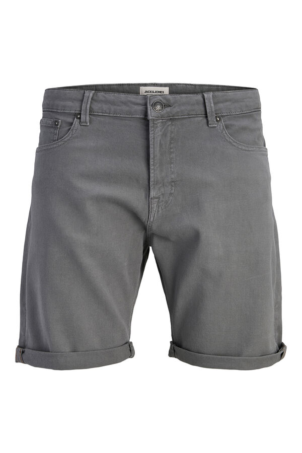 Jack & Jones Canvas chino Bermuda shorts grey
