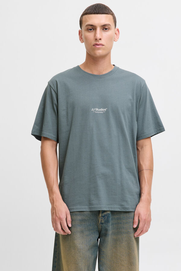 Jack & Jones Pack 2 camisetas regular fit gris