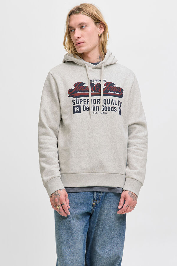 Jack & Jones 2er-Pack Logo Sweatshirts Grau