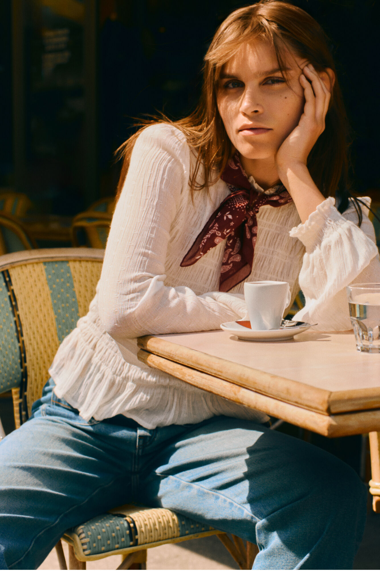 Springfield Romantic blouse with elastic bands
