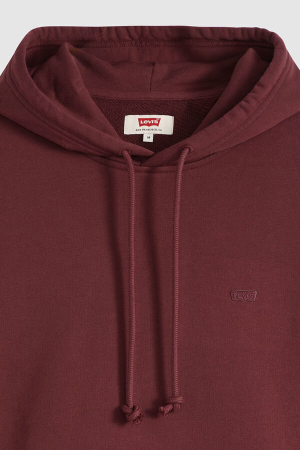 Levi's Sudadera con capucha burdeos