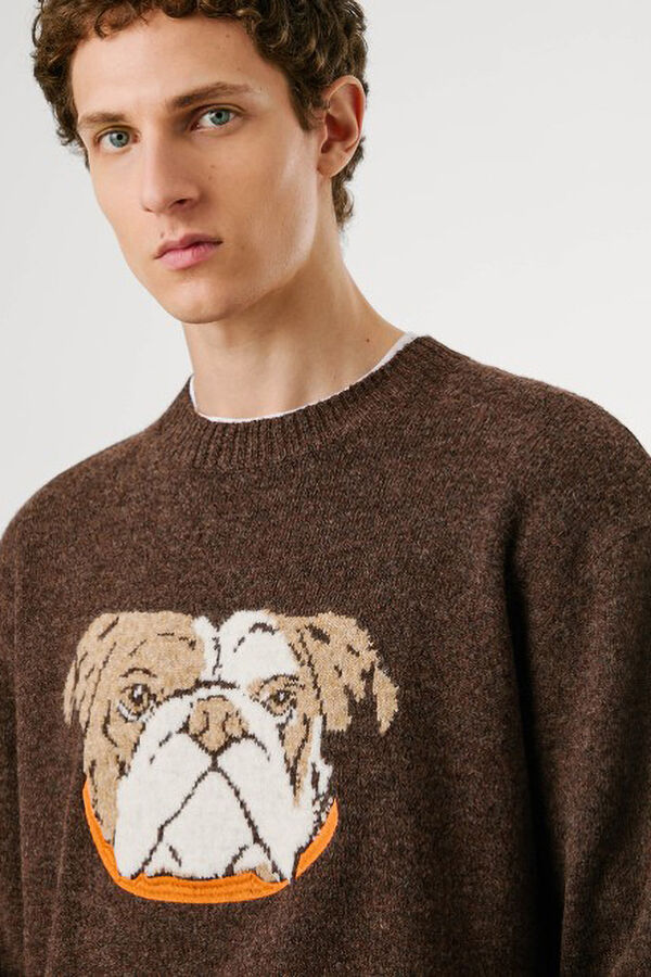 Pepe Jeans Phelan jersey-knit jumper nude