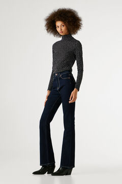 Pepe Jeans Cal&ccedil;a jeans flare de corte alta