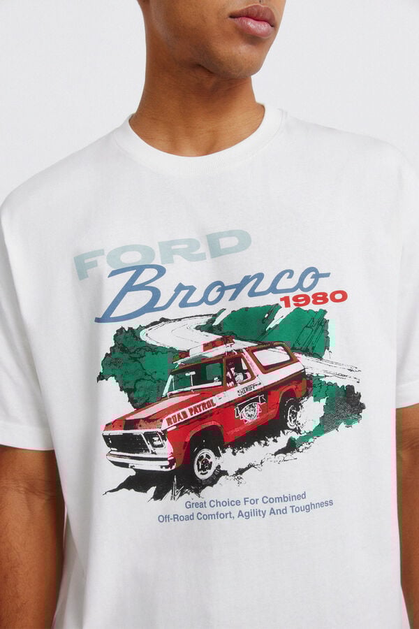Springfield Ford Bronco 1980 T-shirt white