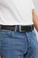Jack & Jones Essential leather belt black
