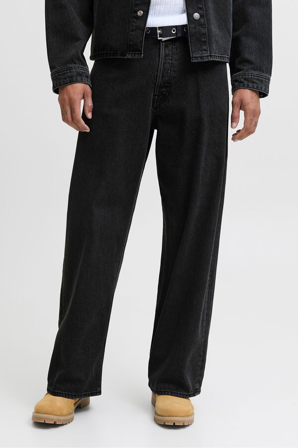 Jack & Jones Wide leg jeans black