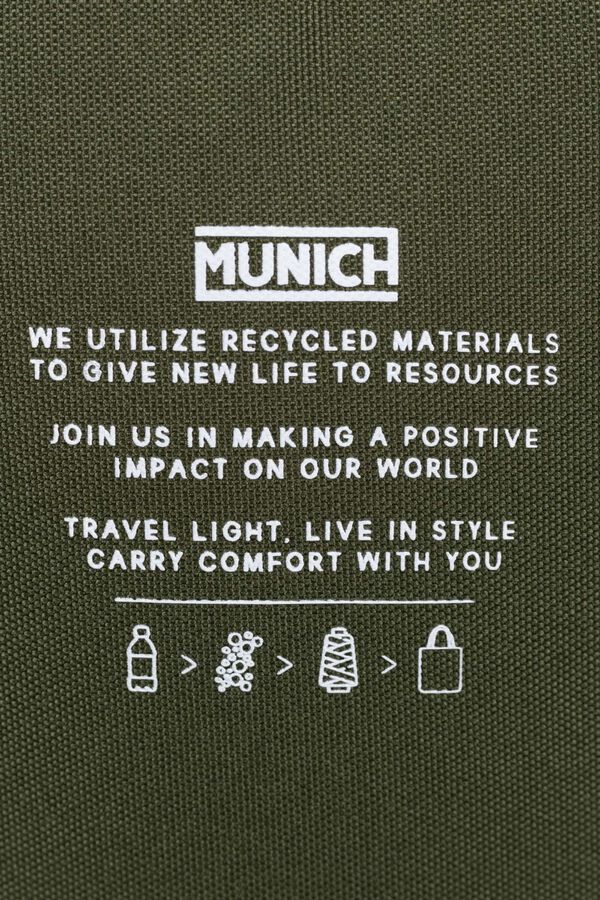 Munich Recycled sports backpack printed