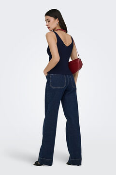 JDY T-shirt de al&ccedil;as em malha