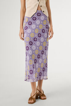 Pepe Jeans Saia midi esvoa&ccedil;ante com estampado.