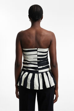 Topshop Top palabra de honor