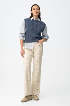 Tiffosi Pantalones vaqueros bordados