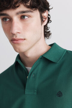 Springfield Piqu&eacute; basic regular fit polo shirt