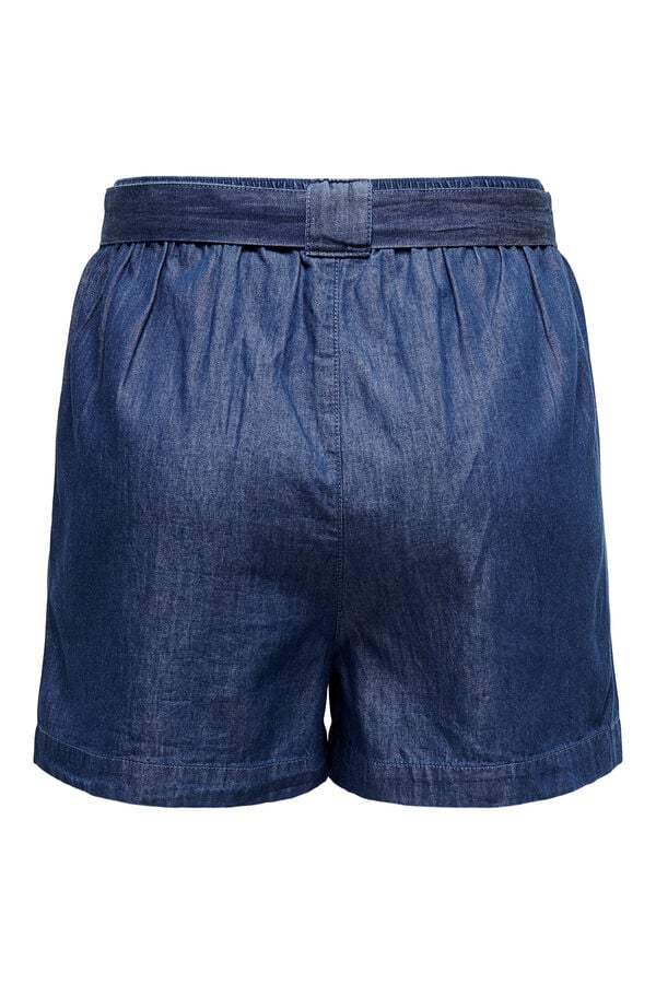 JDY Short vaquero fluido azul
