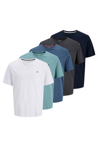 Jack & Jones 5er-Packung Basic-T-Shirts