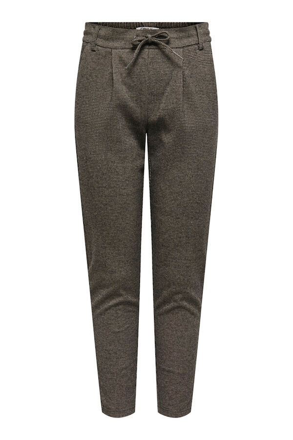 Only Cal&ccedil;a de corte regular cinzento