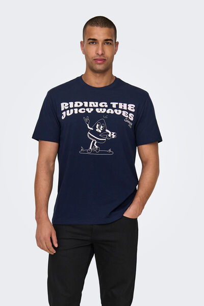 Springfield Short-sleeved T-shirt navy