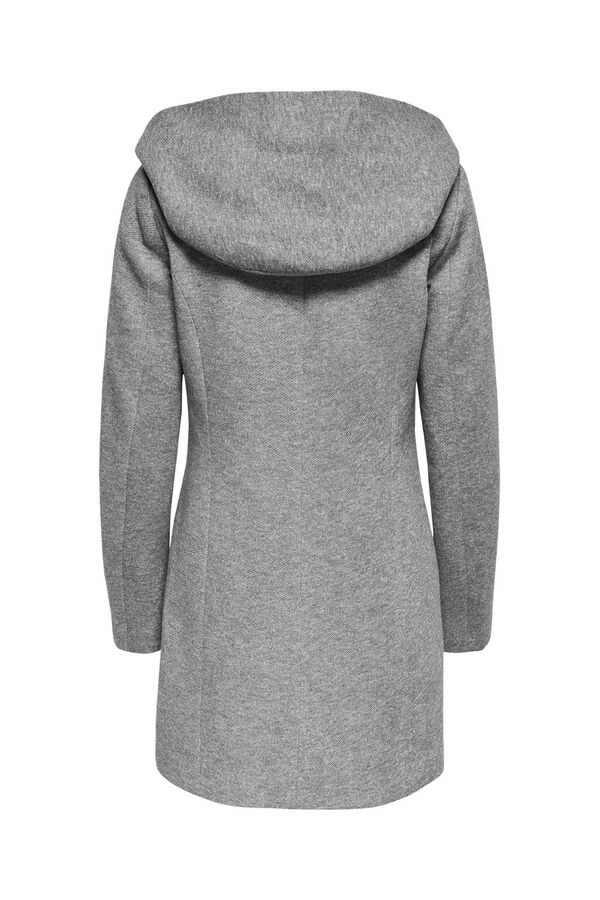 Only Midi - Mantel  Grau