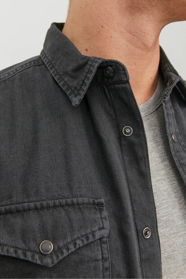 Jack & Jones Regular denim shirt  Crna
