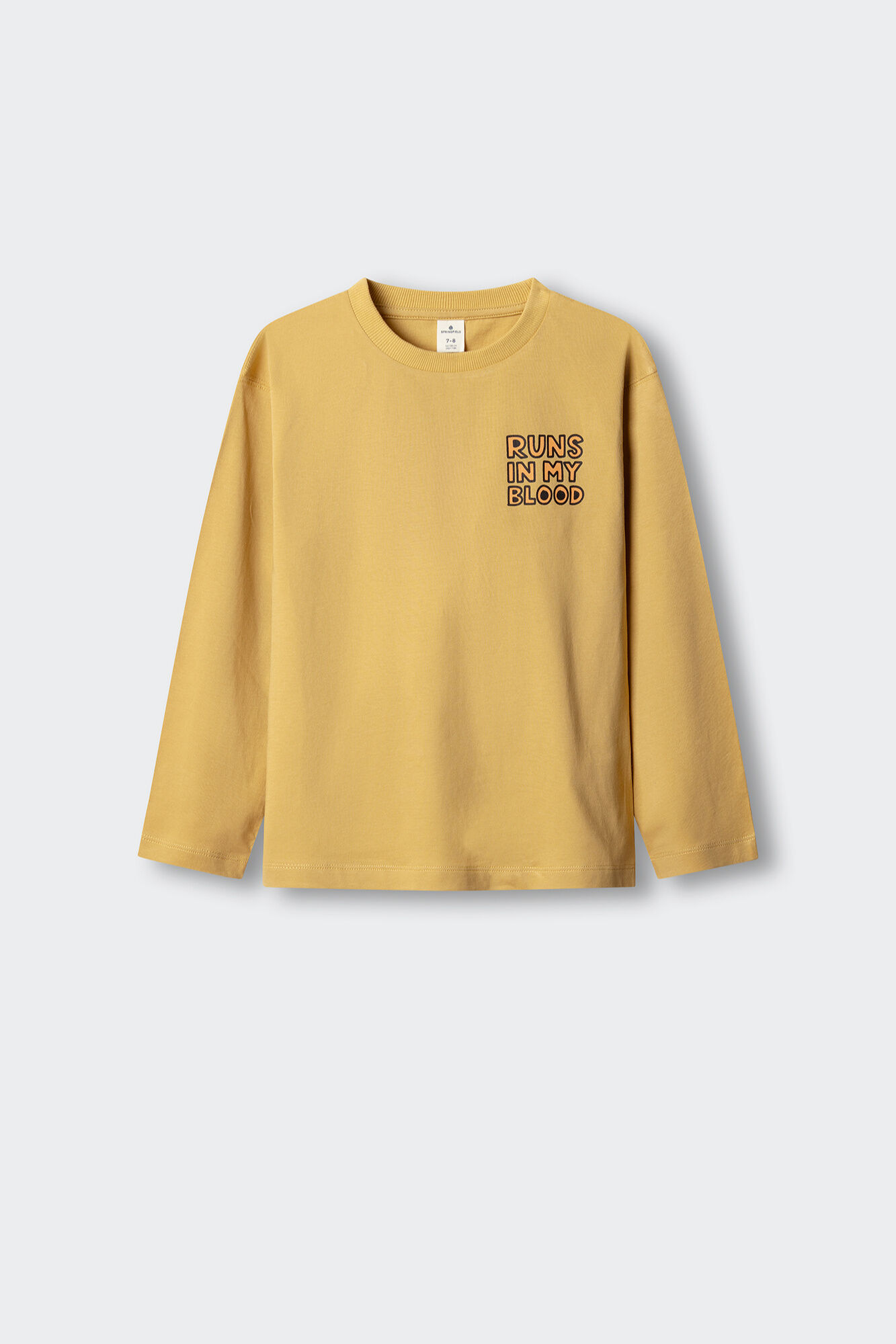 Springfield Kids Camiseta manga larga dibujo pelota ni&ntilde;o