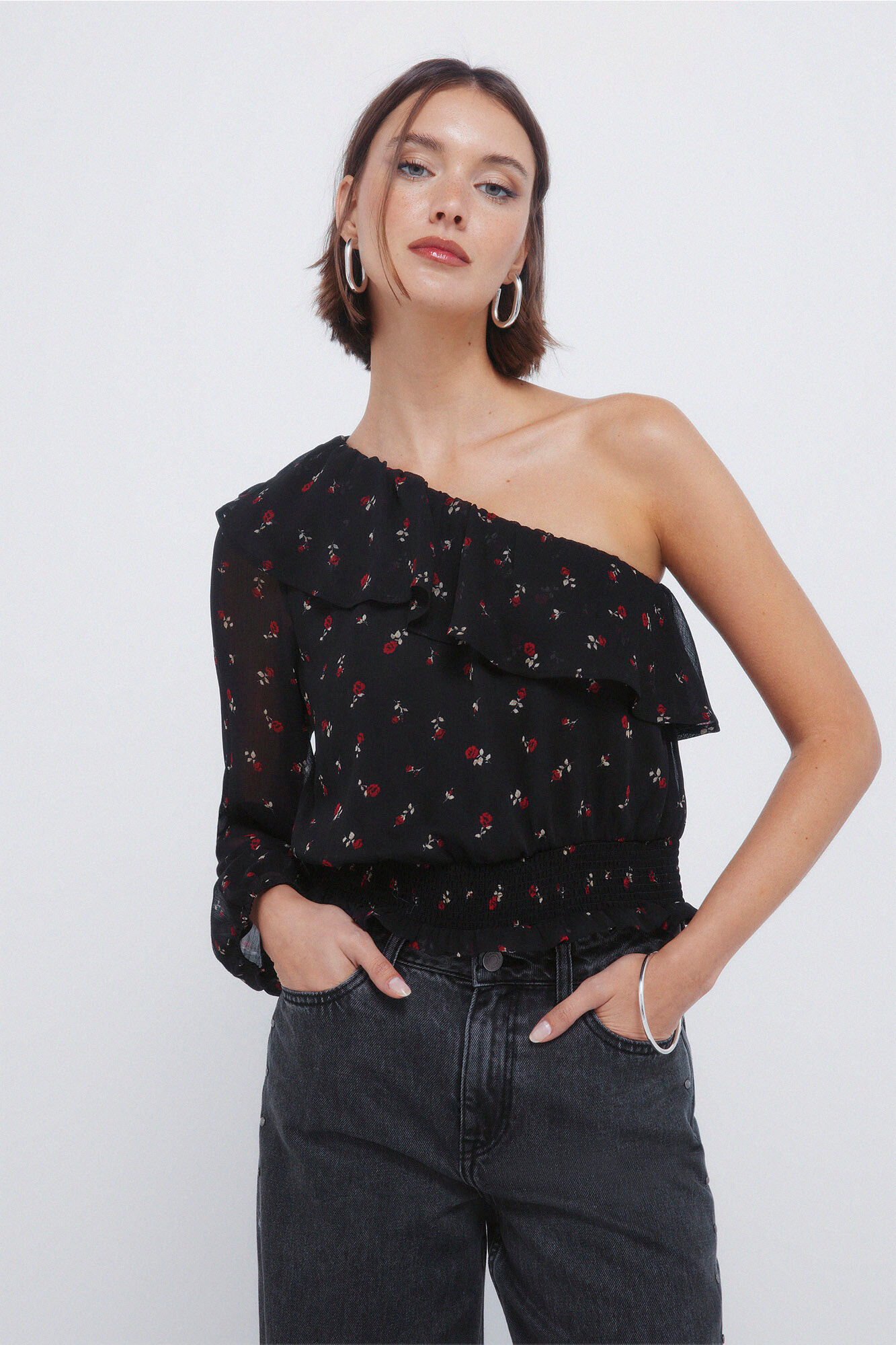 Springfield Asymmetrical blouse